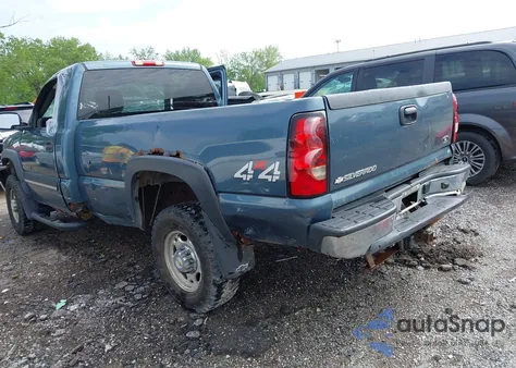 2007 Chevrolet Silverado 2500Hd Classic Lt1 from USA, damaged, VIN 1GCHK24U07E103731